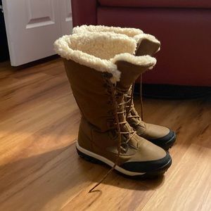 Winter BearPaw waterproof boots.